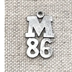 James Avery Retired Camp Mystic Charm Sterling Silver 1986 M86 Texas Vintage